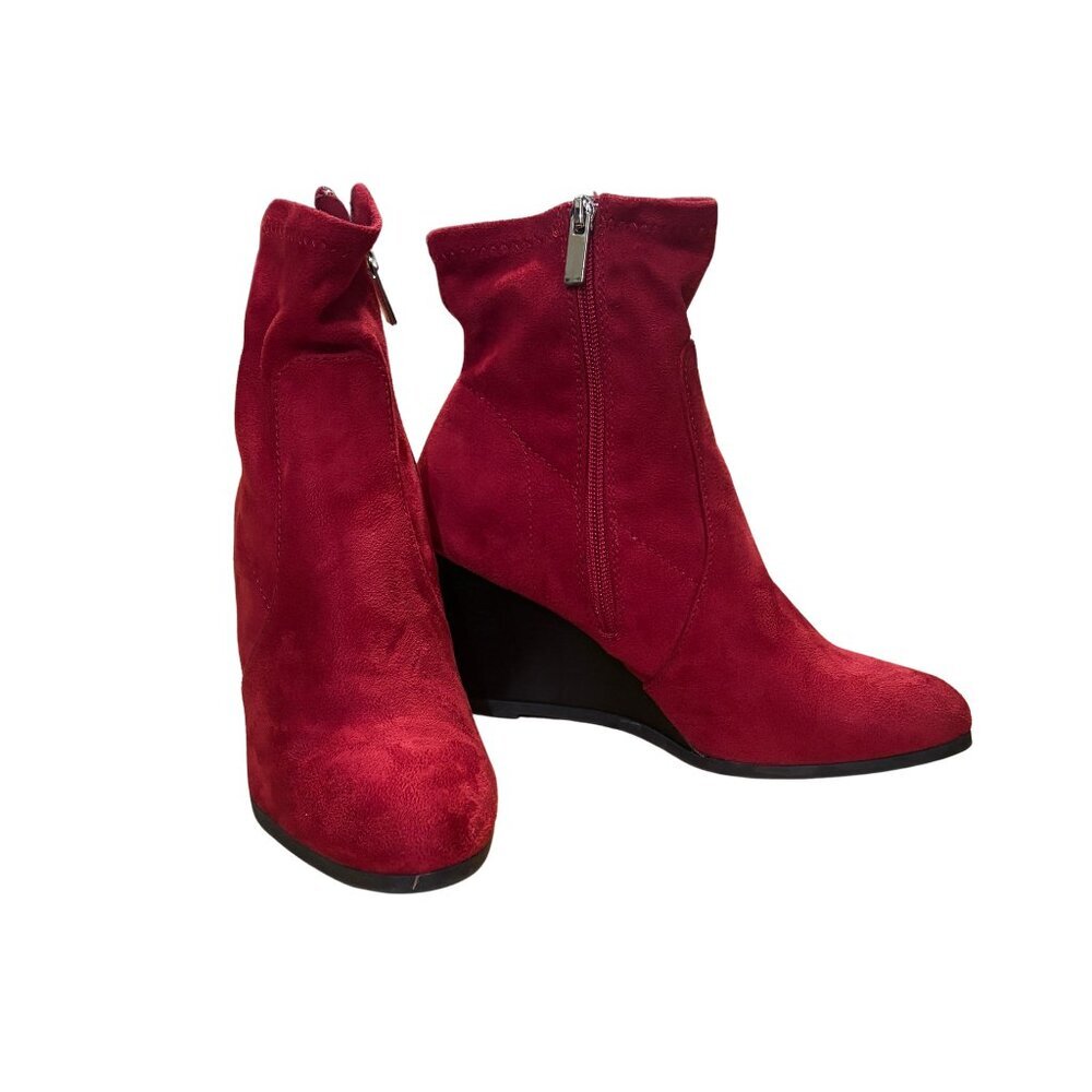 Journee Collection Ankle Boots - Picture 2 of 5